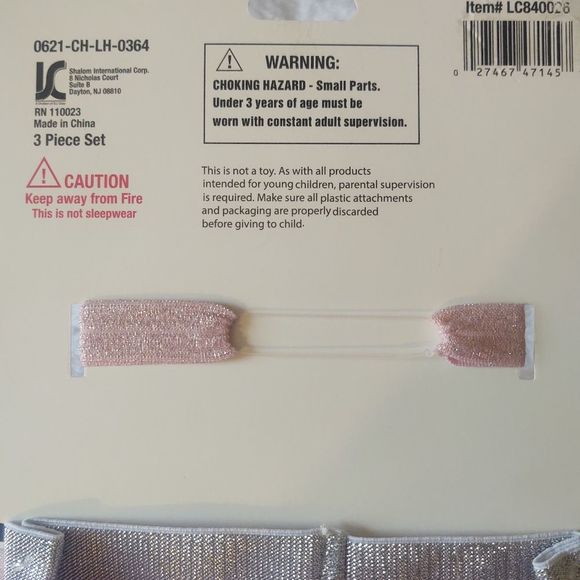 LITTLE CUTIES 3 piece set. Size 0-6mos. Tutu, headwrap, footwrap. NWT - Picture 11 of 16